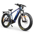Brisbane Electric Bikes Scooters Ampd Brothers CHALLENGER Electric Mountain Bike Midnight Blue
