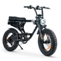 AMPD BROS ACE-X PRO DUAL SUSPENSION ELECTRIC BIKE S4 GLOSS MIDNIGHT BLACK