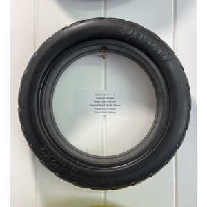 Compatible Electric Scooter Solid Tyre 8.5x2 Inch