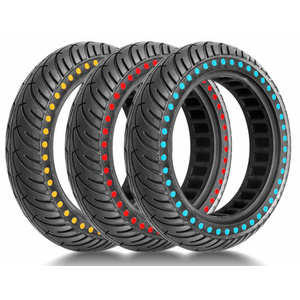 Compatible Electric Scooter Solid Tyre Blue 8.5x2 Inch